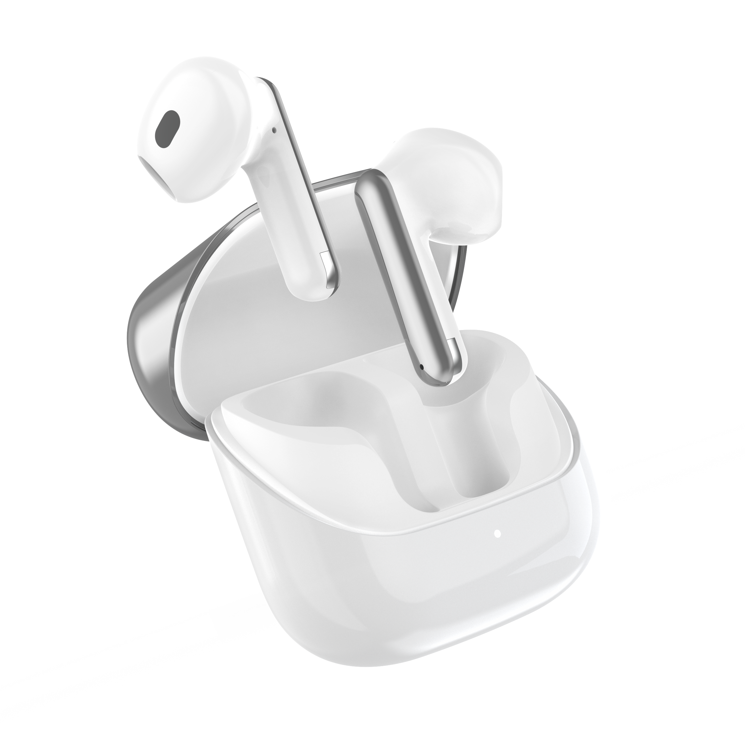MCF‑26B048 Adaptive Hybrid Feedback ANC‑ENC TWS Semi‑in‑Ear Earbuds